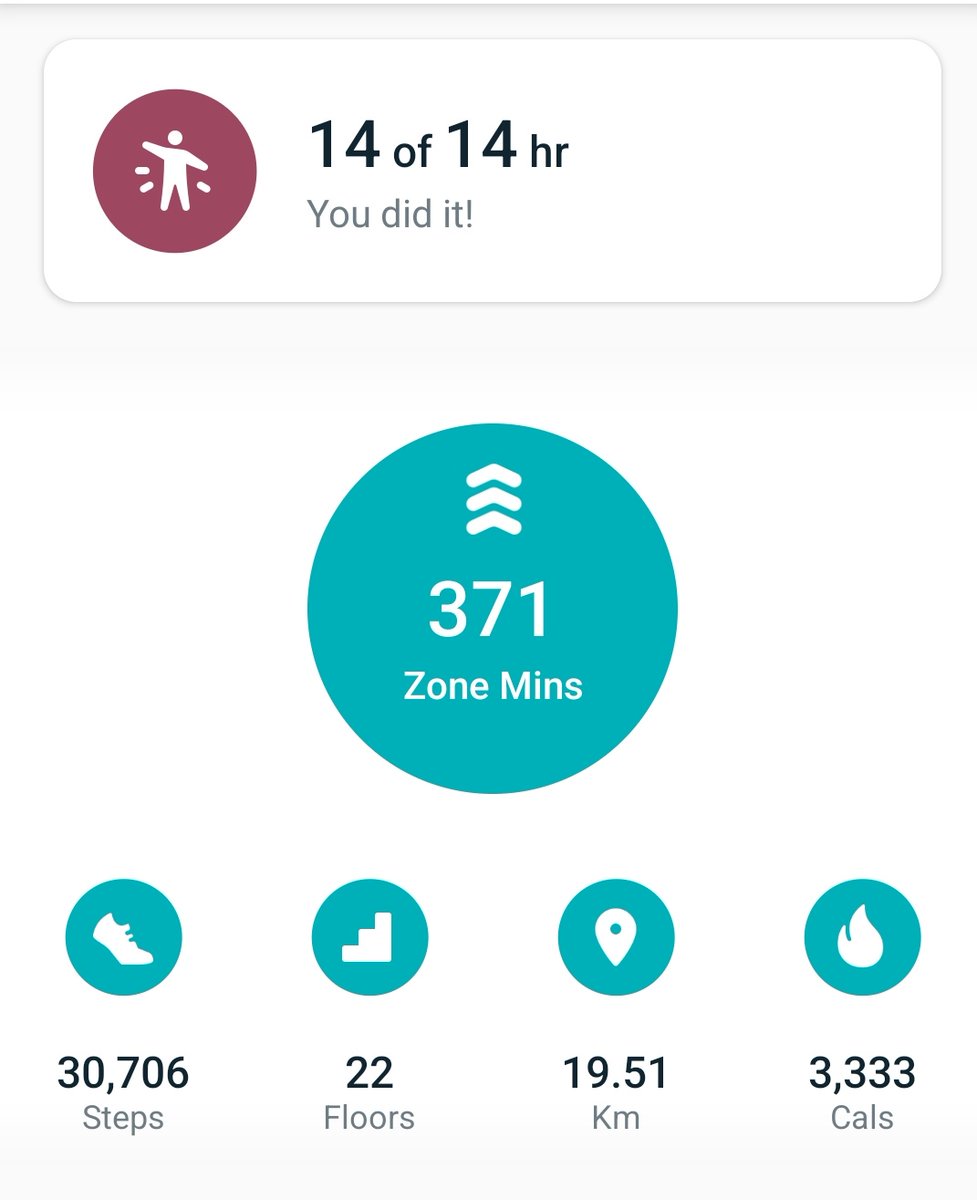 was more but fitbit died...