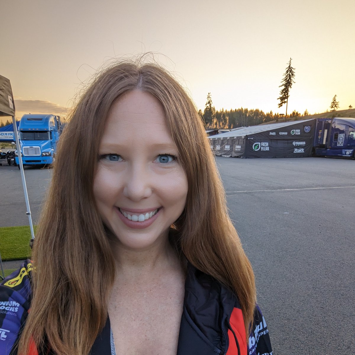 BisonTrack's tweet photo. Rob finally managed to get our rig to NJMP for AHRMA this weekend! Find him next to the Officer's Club! Meanwhile, Tosha is representing us trackside at MotoAmerica at The Ridge. Text her at (405) 252-0941 if you need anything! https://t.co/0FQORJ7YDV #gofastbesafe https://t.co/agQX5lGzuS