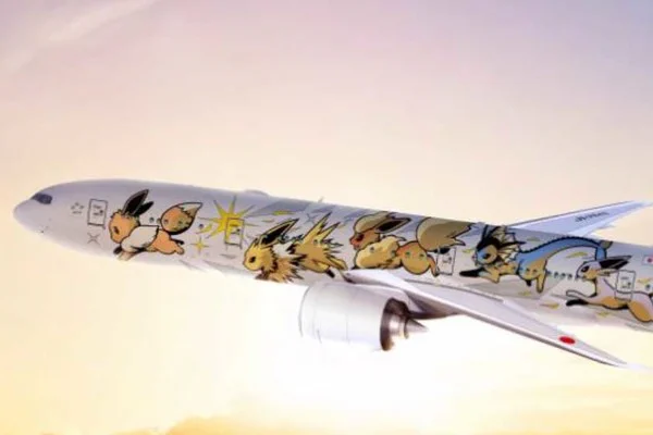 ANAポケモン飛行機が可愛い♡イーブイジェットが誕生。