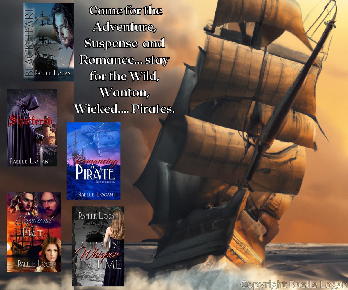 Sail away with a Seductive Rogue Pirate into Adventure.

#booklover #books #romance #book #booktwitter #BooksWorthReading #greatreads #RomanceReaders #historicalromance #RomanceBooks #bookblogger #MustRead #Amazon #historicalfiction amazon.com/author/raellel…