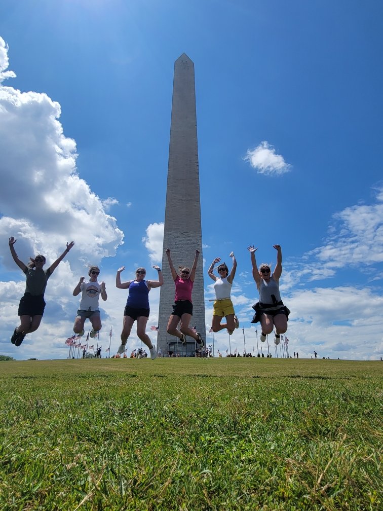 bradyjayolson's tweet photo. Every trip needs a jump picture! https://t.co/xYHljxErS8