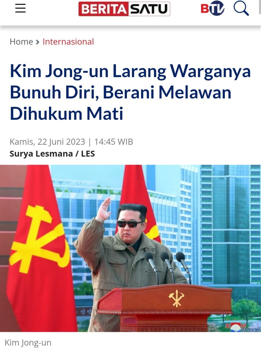 anasurbaningrum's tweet photo. Sama mati, beda cara. https://t.co/OhWaCJwGON