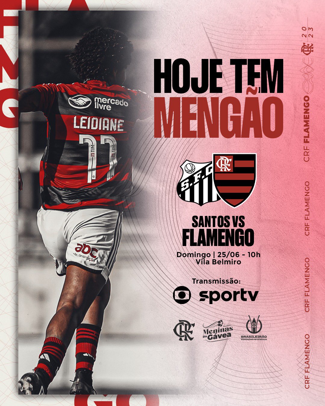 Santos x Flamengo: onde assistir ao jogo do Brasileirão Feminino