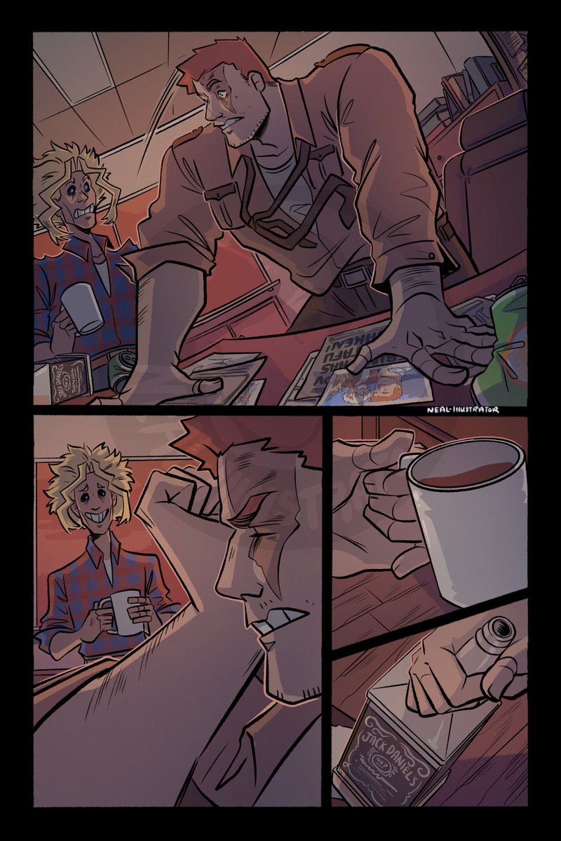 NealIllustrator on Twitter "Corn liquor tastes sweeter in this town