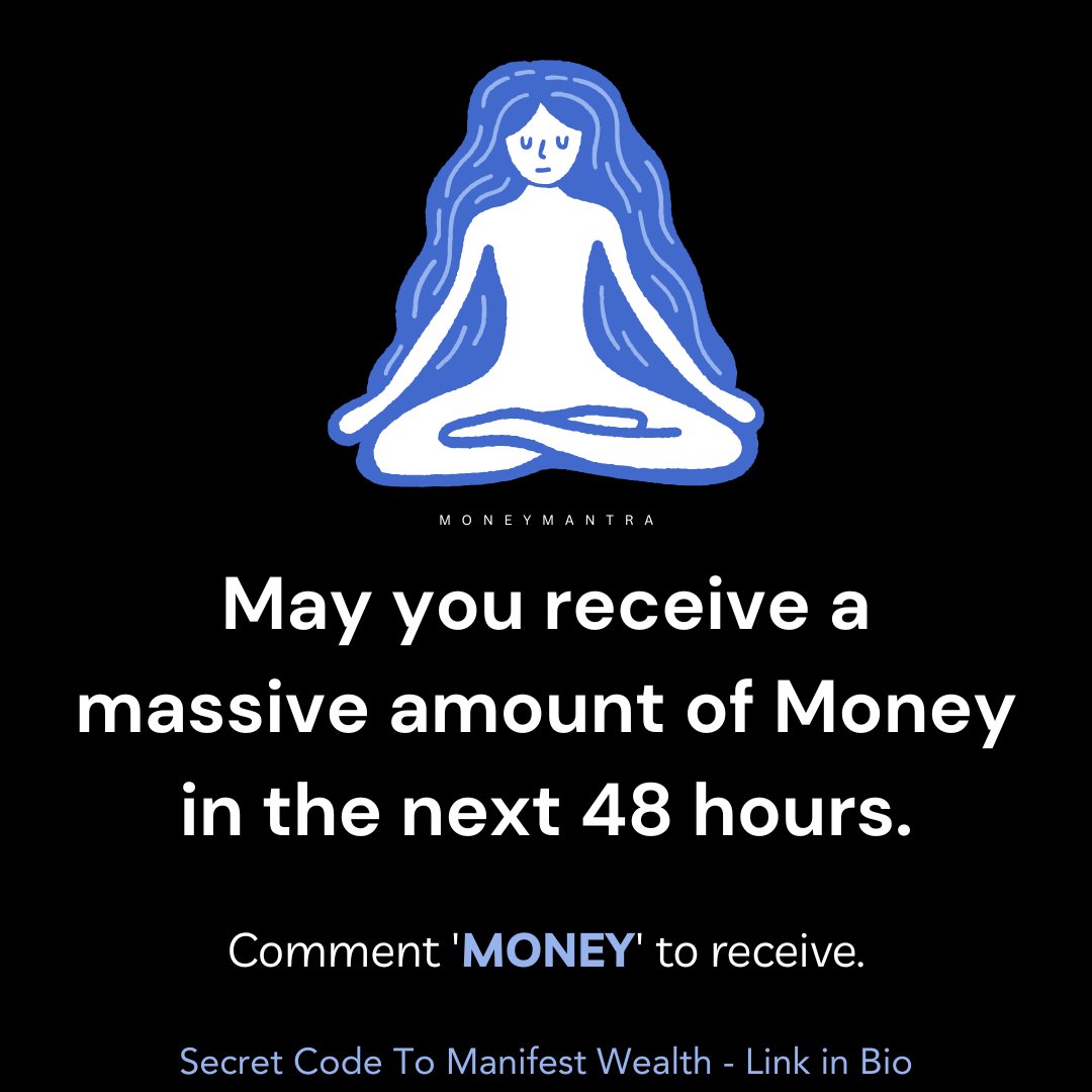 Comment 'MONEY' to receive.