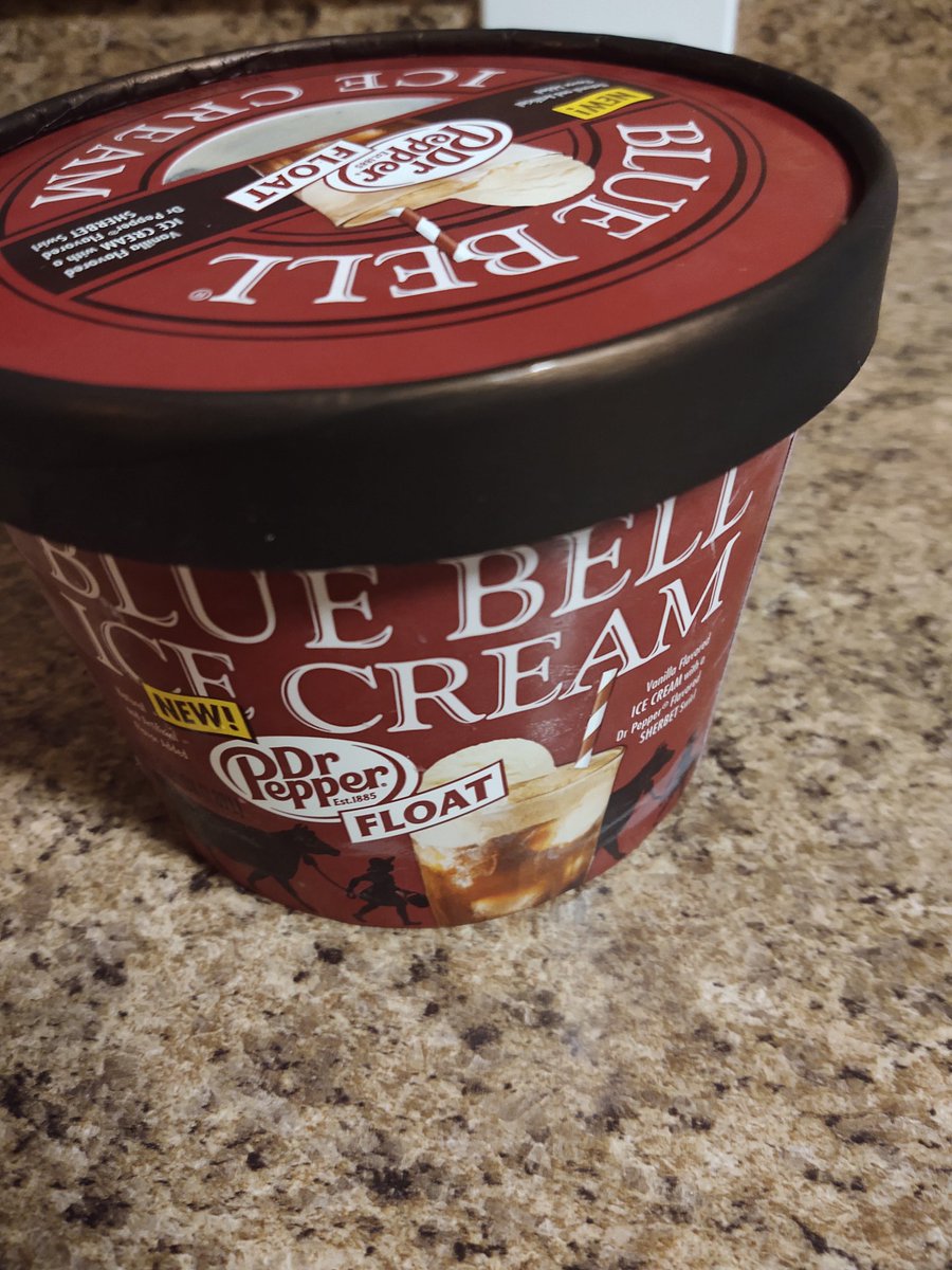 So thanks to whoever it was in the #OPNation that posted this. I had to go find some. It's so good! #OPLive #BlueBellIceCream