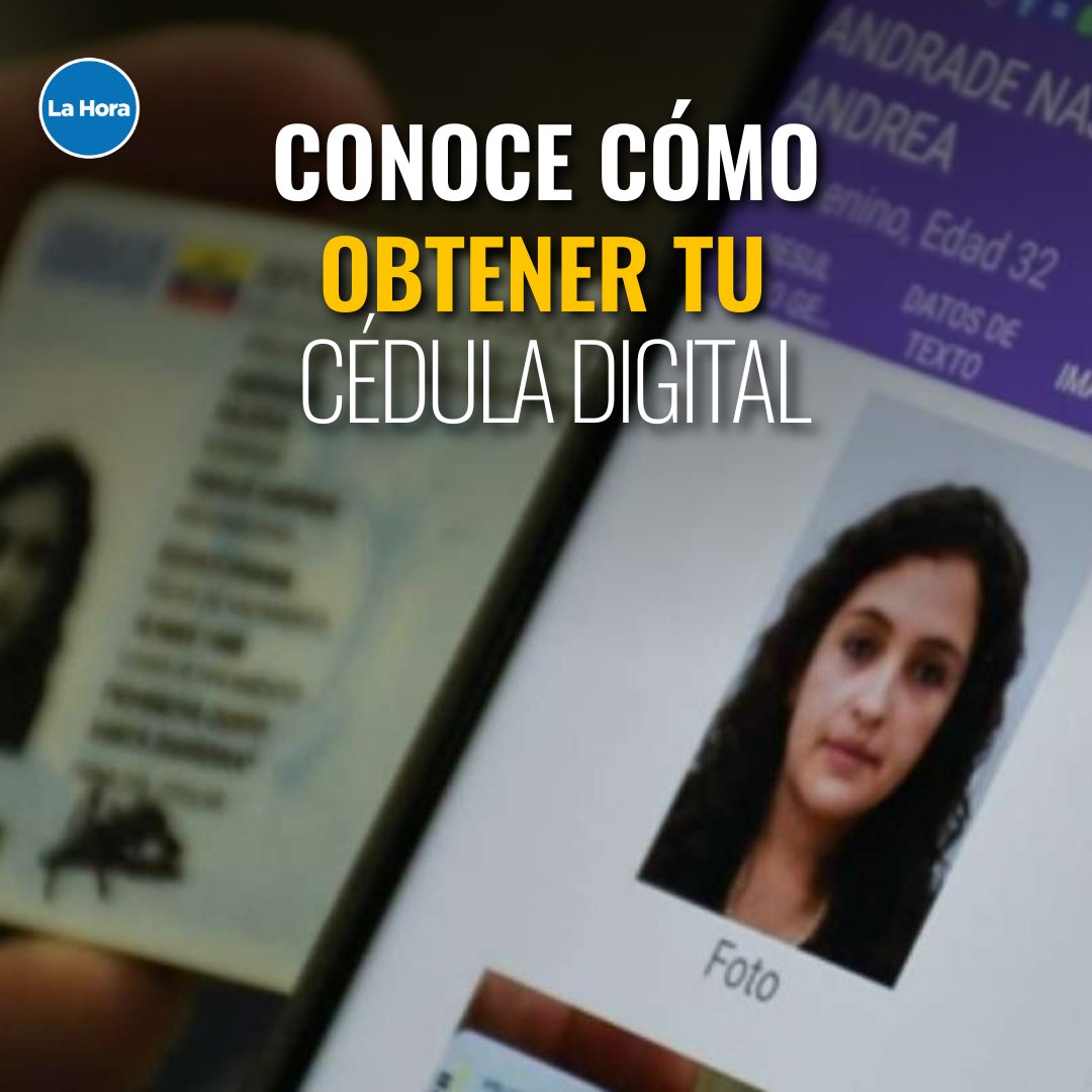 En Ecuador es posible tener el servicio de cédula digital directamente en tu celular. 📲 Conoce los pasos para obtenerla. 👉bit.ly/432lxvs