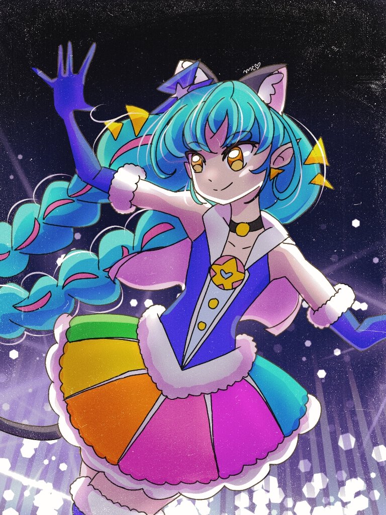 I really liked the outcome of this drawing, Star twinkle has amazing designs and it was my first season of precure.
Cure Cosmo 🩵🌟
#Precure #Precure2023 #Prettycure #Precure20th #Hirogaruskyprecure #Precure #Magicalgirl