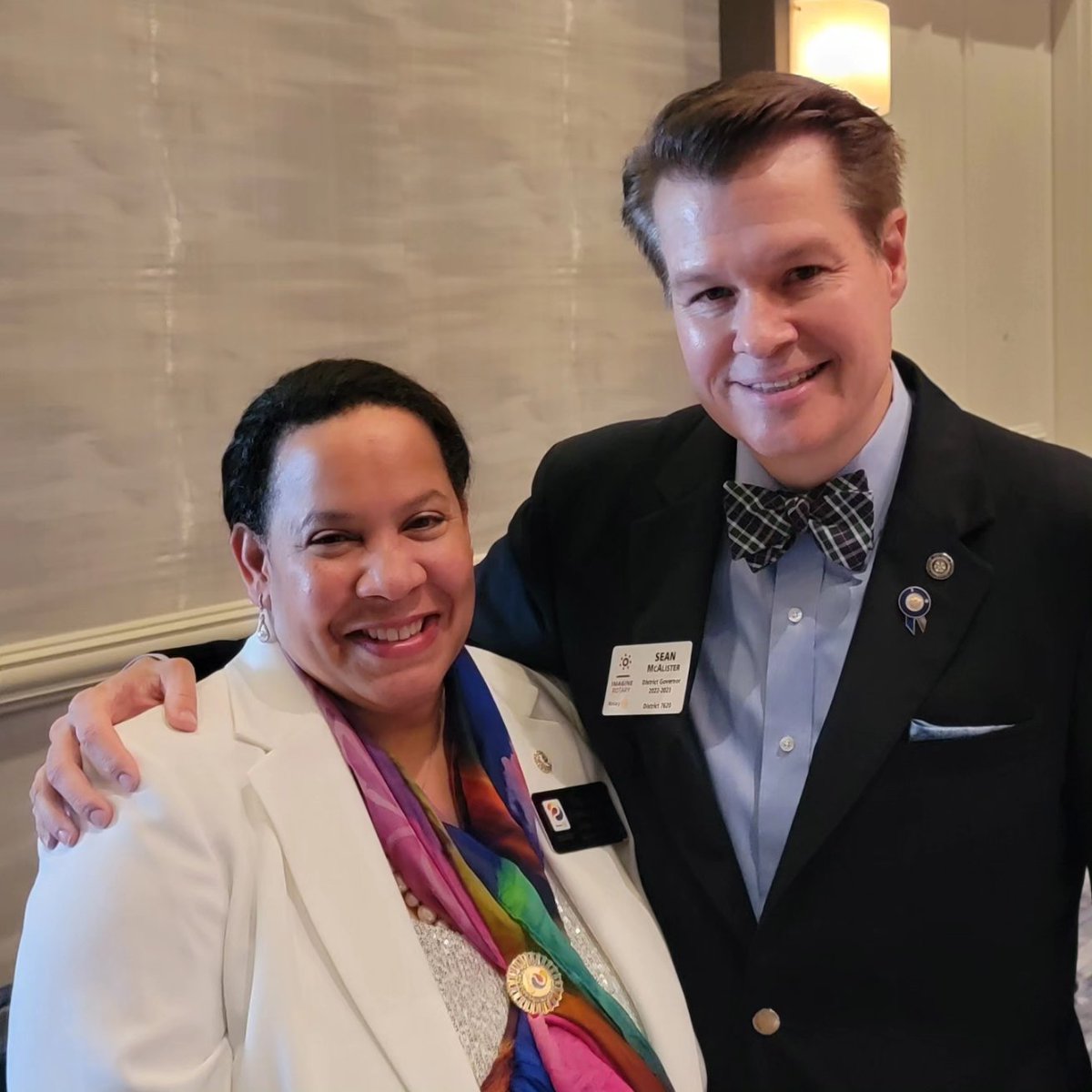 sdmcaphill's tweet photo. As the 2022-23 Rotary District 7620 Governor for Maryland and Washingtonl DC, I was so honored to pass my leadership responsibilities on to the new 2023-24 Rotary District 7620 Governor, Delores Edwards Harding.  #Rotary #RotaryInternational #RotaryDistrict7620 https://t.co/iH22LH96wR