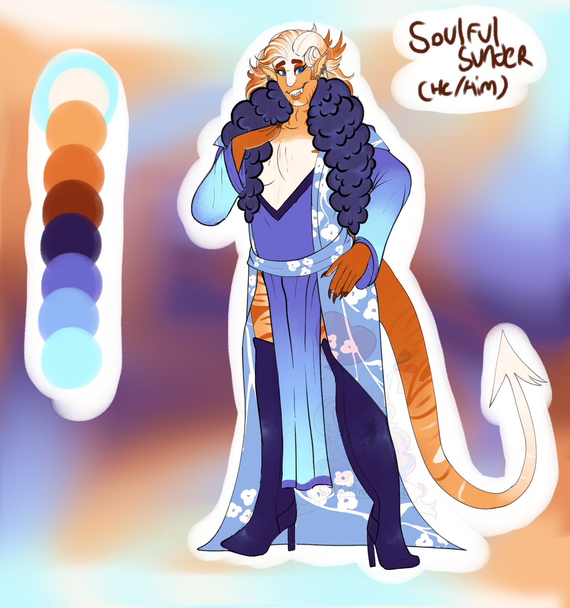 SillyPinkPonies's tweet photo. He’s ready for artfight https://t.co/qhLdwYMSQm