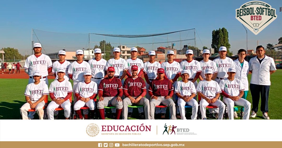BTEDmx's tweet photo. El equipo Texcoco Varonil está listo para su participación en el Primer Campeonato de Béisbol y Sóftbol.
¡Nos vemos el próximo 9 de julio en Hermosillo!
#InterBTED Béisbol y sóftbol ⚾️🥎 https://t.co/YVbKQQgEXC