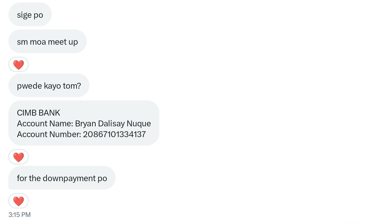 TGSGroup_'s tweet photo. Exposing @/sunghoonxpark 😆 scammer. Do not transact with this person! Yung mga nag dp diyan ng 2k or 1k, yes po wala na kayong aasahang tickets. Di po siya sumipot sa meet-up. I know we're all desperate sa tickets pero no to dp and full payment po tayo. https://t.co/1kQfrRzUBR