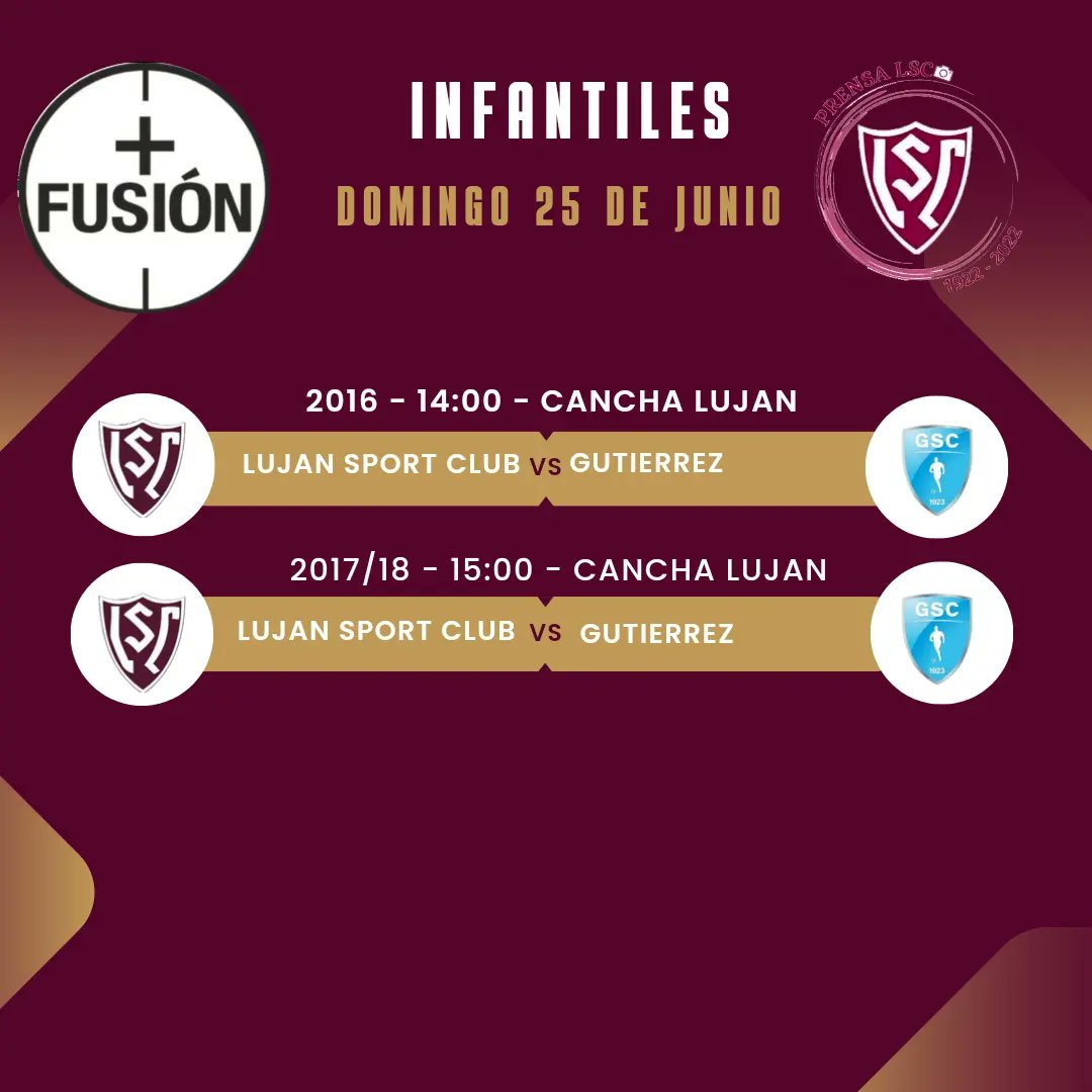 Luján Sport Club (@1922lujansc) on Twitter photo 