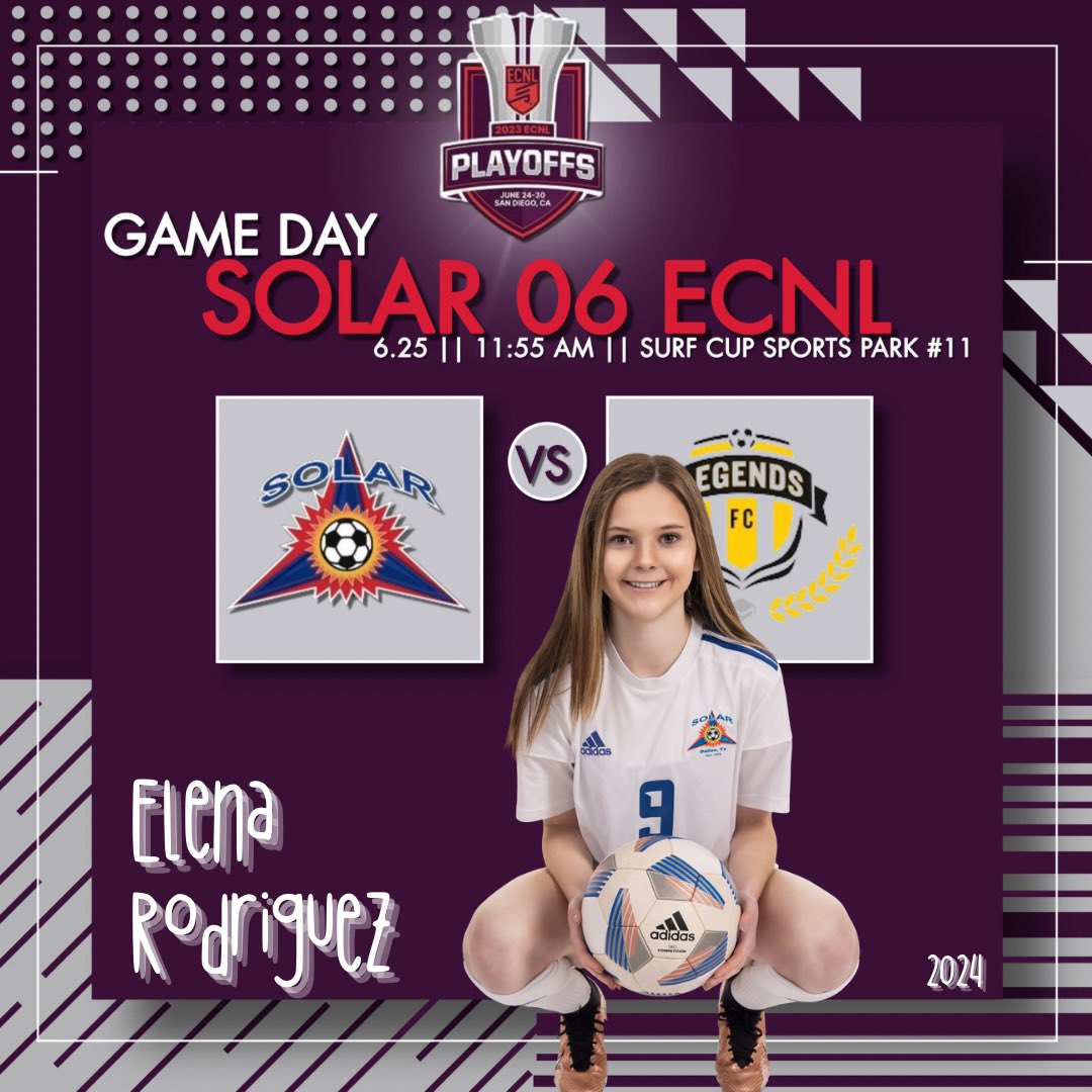 Thank you college coaches for coming to our game today!  Details for game 2 below ⬇️

<a href="/ImCollegeSoccer/">College Soccer Truth ™</a> <a href="/ImYouthSoccer/">ECNL/GA/Recruiting/College Soccer</a> <a href="/PrepSoccer/">Prep Soccer ⚽️</a> <a href="/SolarECNL06/">Solar 05/06G ECNL</a> <a href="/TopDrawerSoccer/">TopDrawerSoccer</a> <a href="/TheSoccerWire/">SoccerWire</a> <a href="/ECNLgirls/">ECNL Girls</a>
