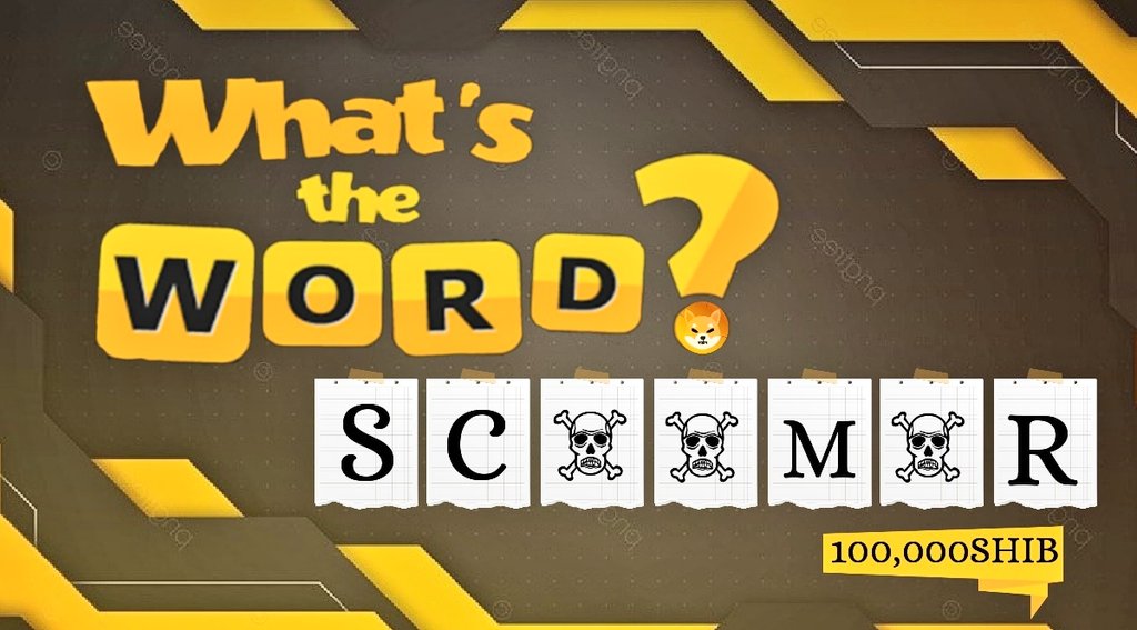 alsheik93's tweet photo. Good Morring ..🌞
1⃣ Retweet
2⃣ Write The Word in Comment
100,000🐶 For One winner
⏰Time 24 Hours⏰
Hint: who makes money using illegal methods, especially by tricking people.
 #CryptoGiveaway #cryptobox
#binancebox #SHIB #Crypto https://t.co/UoCaiN9xLf