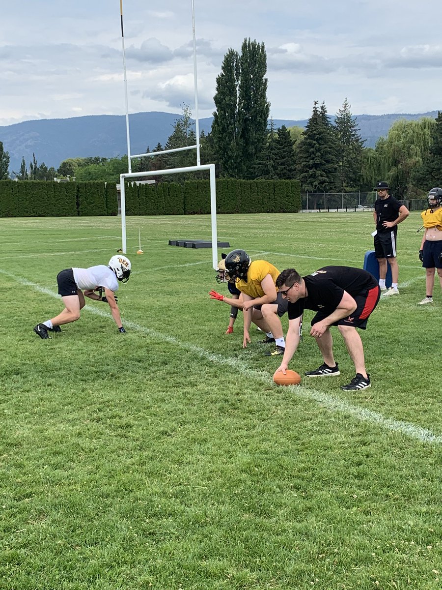 <a href="/UlmNolan/">Nolan Ulm</a> MADE IT HAPPEN! His vision to bring a football camp to help inspire young people came to life in Kelowna the last 3 days. Can’t wait to see this grow! So proud of Nolan #goowls #goeagles #tough #makeithappen <a href="/BCHSFB/">BC HS Football</a> <a href="/EWUFootball/">EWU Football 🏈</a>