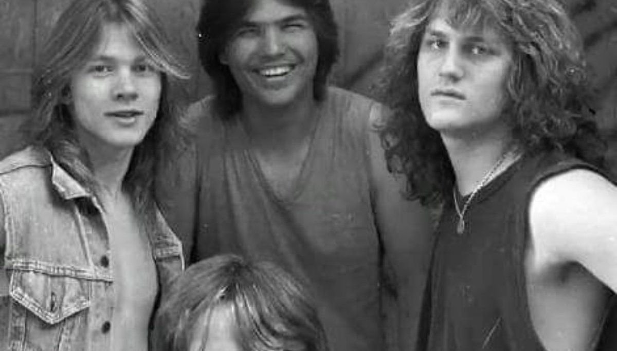 ؘ on Twitter "young Axl Rose in his first band Rapidfire"