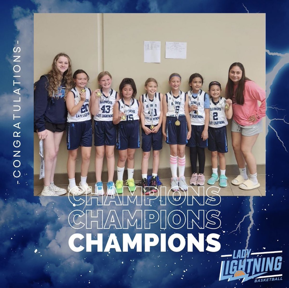 Congratulations to 3rd Columbia - One Day Shootout Champs! #ladylightning