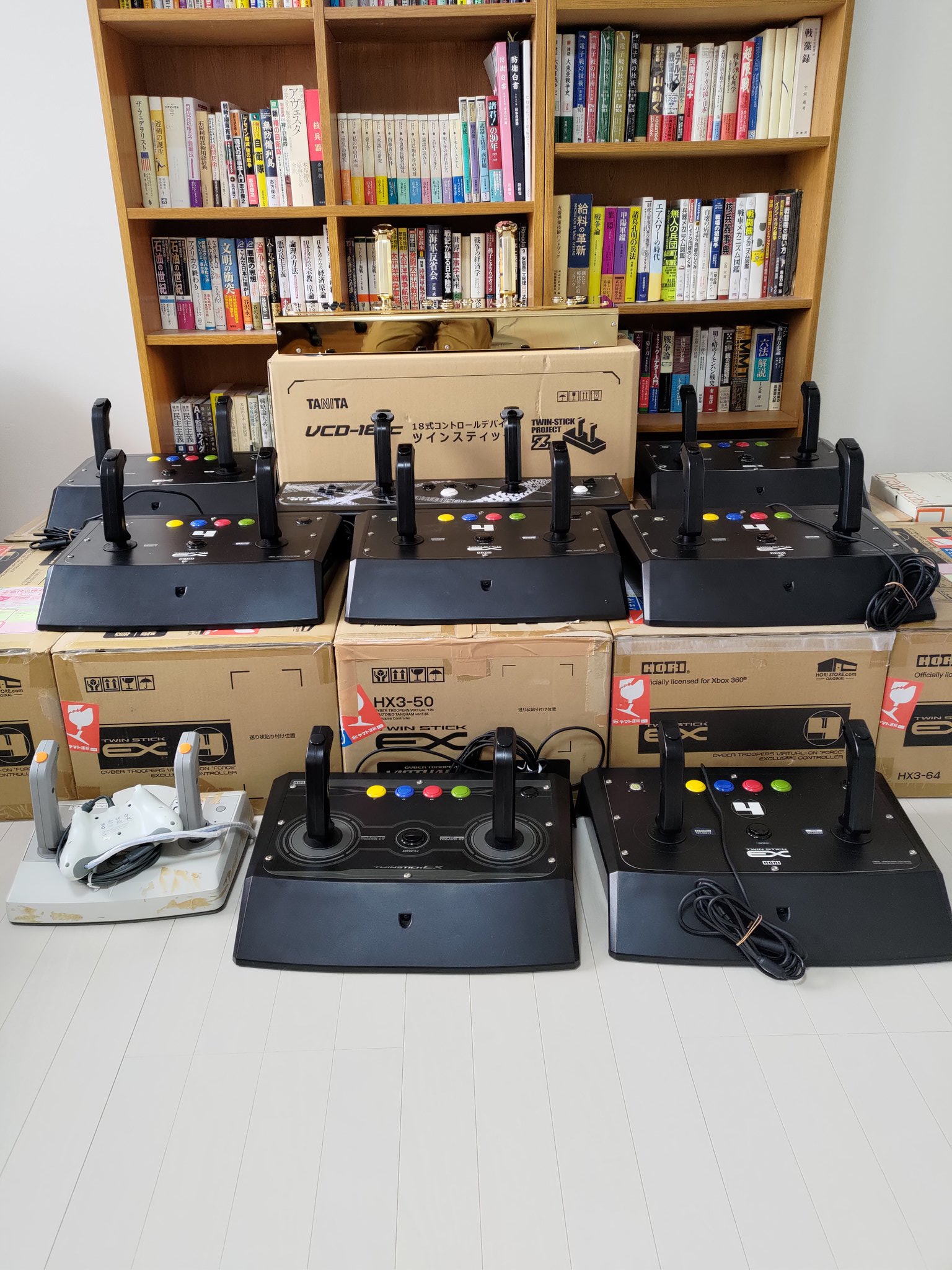 HORI】バーチャロン ツインスティック EX HX3-50 【HORI】バーチャロン