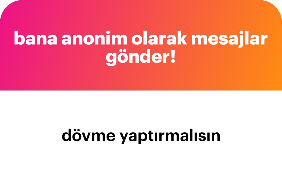 Açıkcası ilk dövmemi 1 ay önce yaptırdım ve bir grafiti idi. Estetik olarak güzel görünmediği ama benim için çok anlamlı olduğu için mutluyum. Şimdilerde ise estetik olarak güzel bir şeyler alıyorum. Fikirlere açığım.