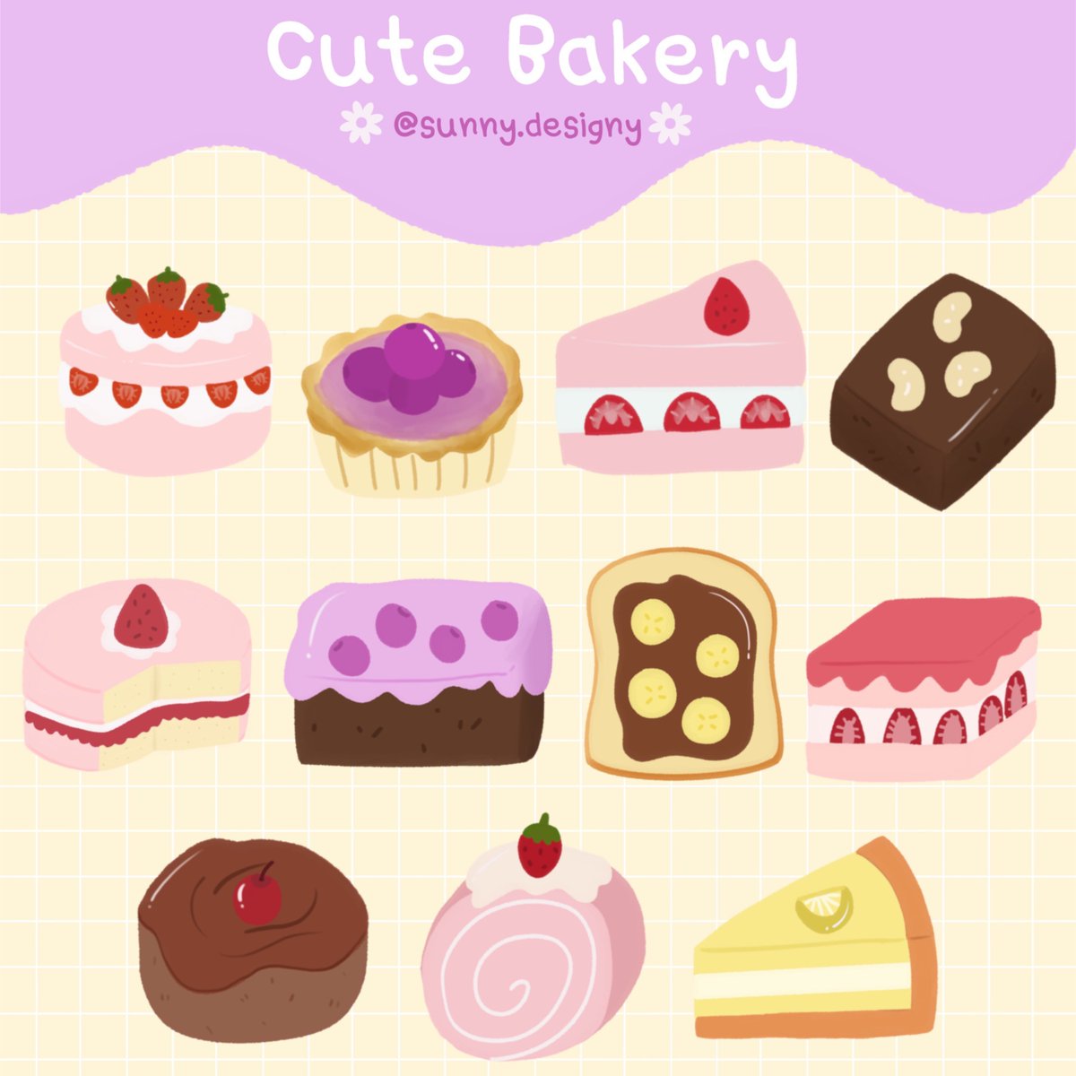 Sunnydesigny's tweet image. คลอดน้องสติ๊กเกอร์เซ็ตแรกแล้วค่ะ น้องมาในธีมเบเกอรี่ มีทั้งหมด 14 ตัวด้วยกัน 🍪

Available in Line My Shop, Ko-fi, Gumroad 🍰

ราคา 29฿ 

🧁openlink.co/sunnydesigny🧁

#Goodnotes #digitalsticker #kawaiisticker #digitalplanner #goodnote5 #kofishop #ขายpng