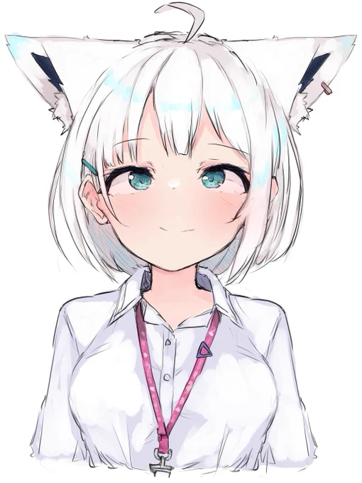 【ホロライブ白上化計画】  番外編No.2 白上フブキ× 春先のどか #絵フブキ #のどかあーと