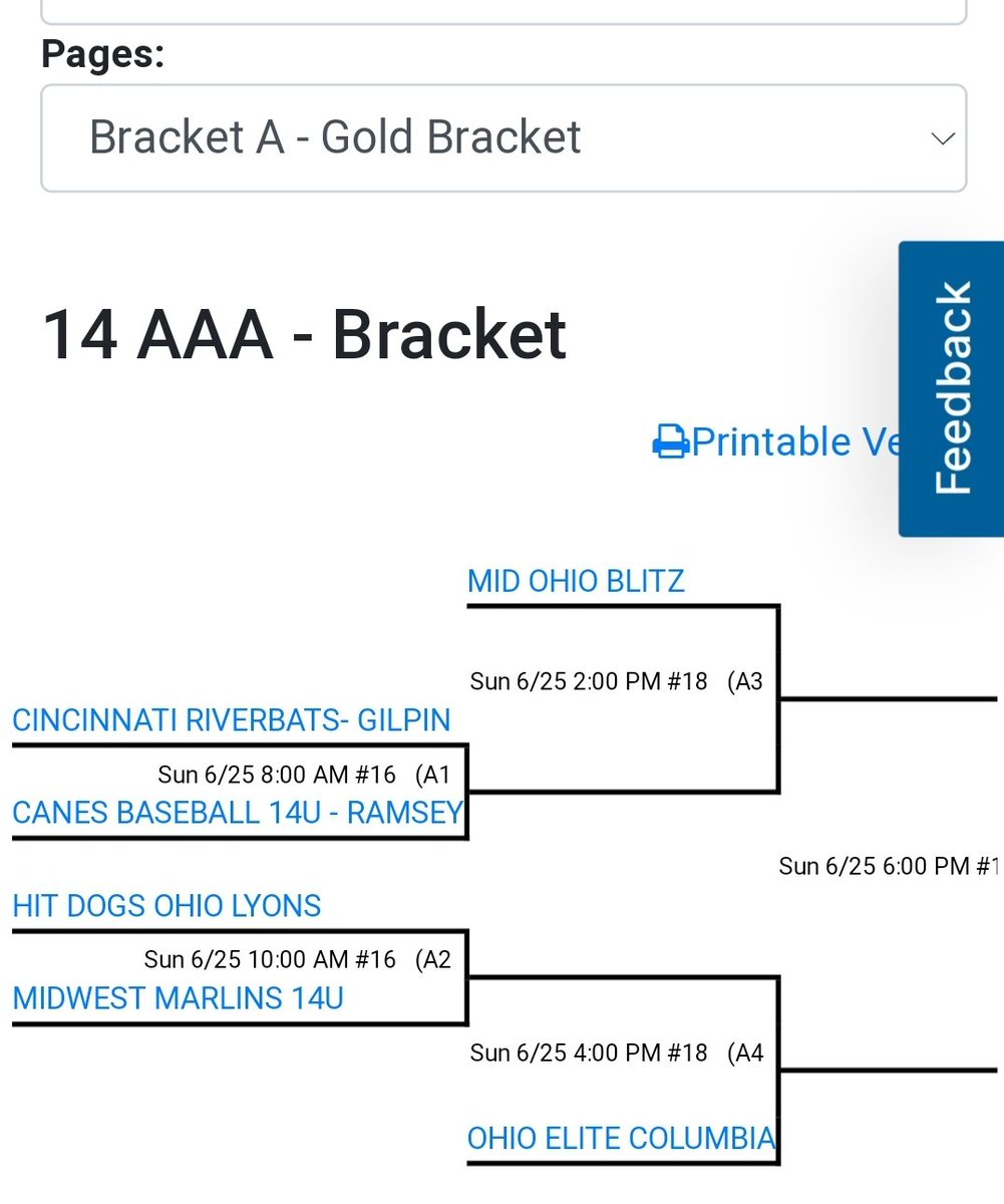 Midwest Marlins 15U- Blakely (@blakelymwmarlin) on Twitter photo Boys competing in the USSSA state championship and finished pool play 2-1 in a tough AAA division. Bracket play begins tomorrow morning and we need everyone there supporting them!
<a href="/FairfieldMarlin/">Midwest Marlins</a> <a href="/MWMarlinsMedia/">Midwest Marlins Media</a> <a href="/MW_Marlins_Nat/">Midwest Marlins National (Gray)</a> Boys competing in the USSSA state championship and finished pool play 2-1 in a tough AAA division. Bracket play begins tomorrow morning and we need everyone there supporting them!
<a href="/FairfieldMarlin/">Midwest Marlins</a> <a href="/MWMarlinsMedia/">Midwest Marlins Media</a> <a href="/MW_Marlins_Nat/">Midwest Marlins National (Gray)</a>