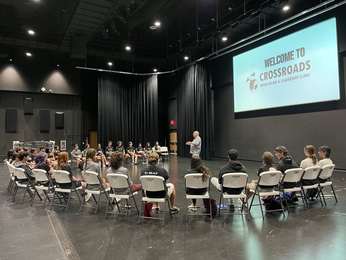 Crossroads Drum Major & Leadership Clinic tweet media