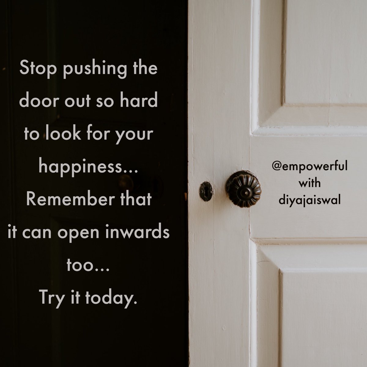 empowerful_diya's tweet photo. #lifelessons #positivemindset  #Happiness #dailymotivation https://t.co/IuNzHWYaHv
