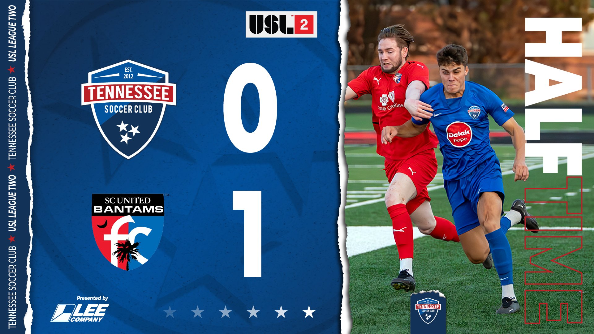 Tennessee Soccer Club USL on Twitter "Behind at halftime https//t.co