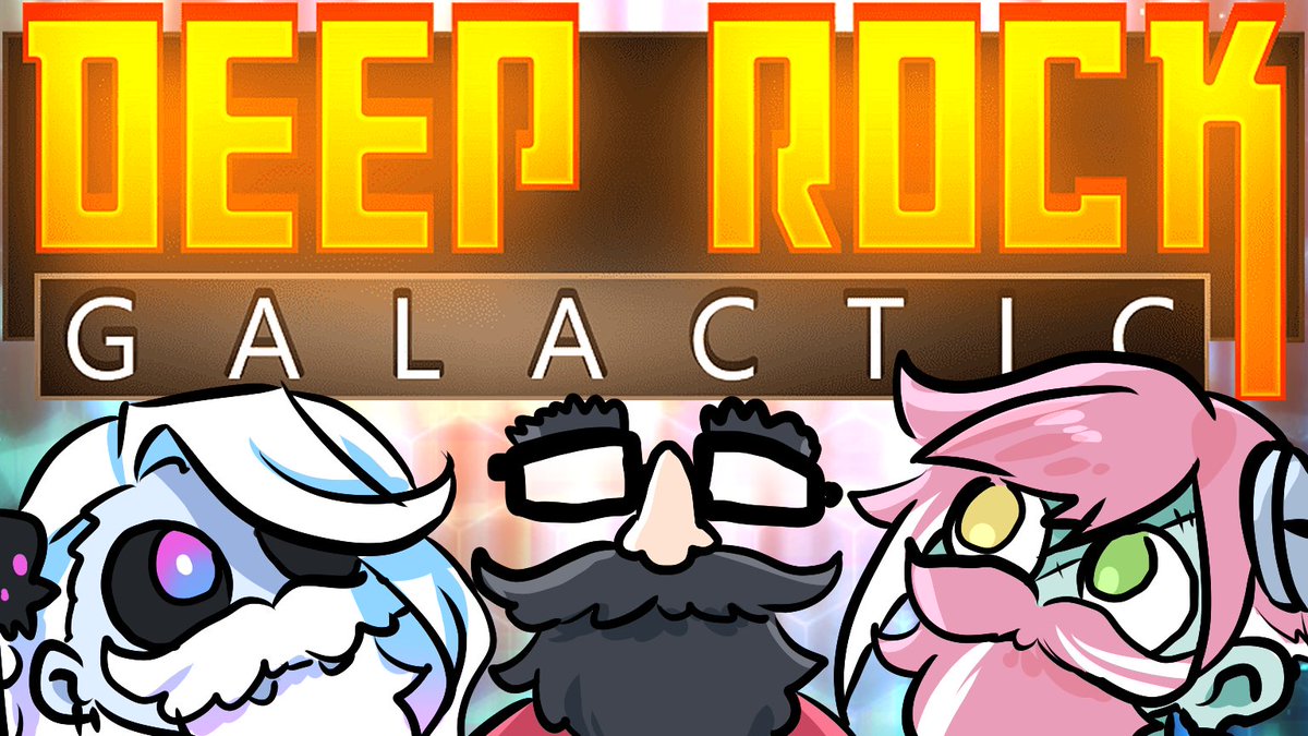 RomeoMarrow's tweet photo. Hey Brainiacs, Polterguests and Spectators, come watch @ANemurou, @CaecusG and I as we play Deep Rock Galactic! We'll be going live on my YouTube channel in 30 minutes! #Vtuber #ENVtubers #Vtubers https://t.co/llCamfbq8E