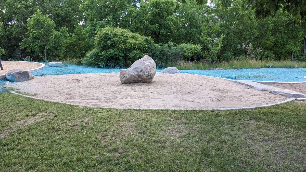 @CityKitchener you should have renamed UNIROYAL Goodrich Park to “Crappy Park”. 4 years under construction for this??? Where did our tax payer money go? Someone local donated toys & play equipment 4 weeks ago and today we say the city removed every single thing. Shane on you!