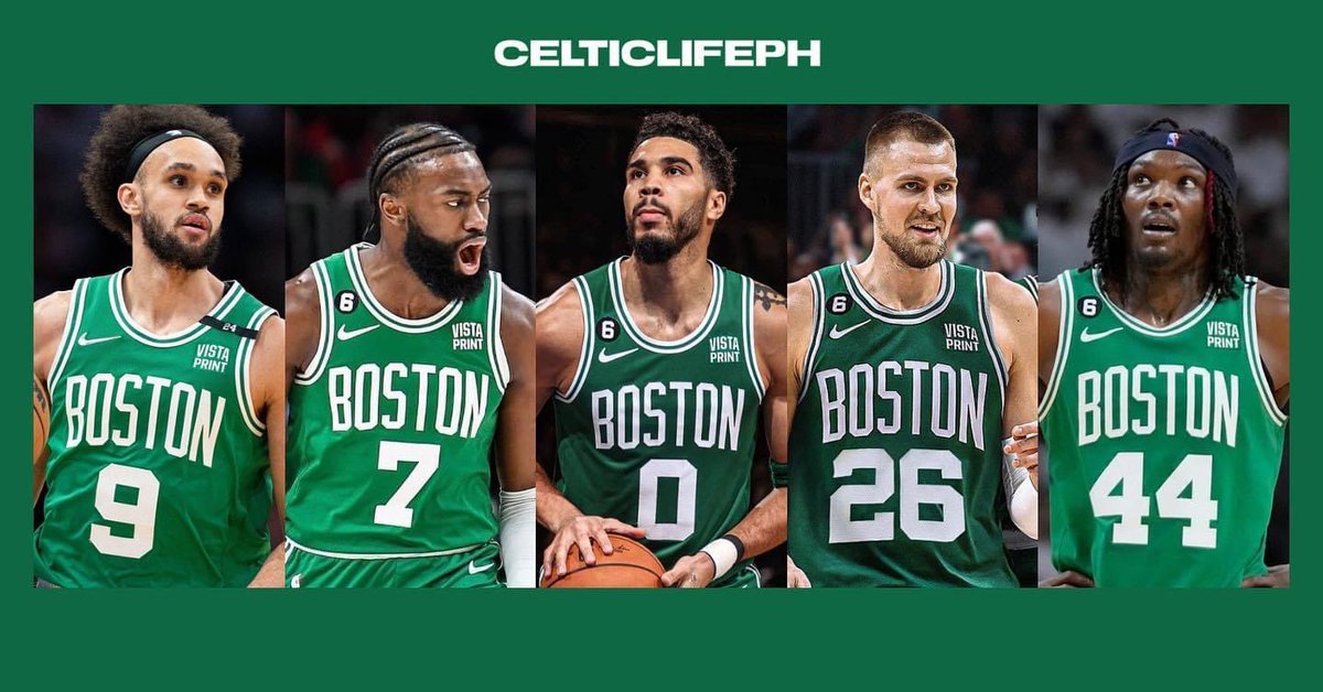 I am so goddamn ready to see this team together.☘️ #Celtics #BleedGreen