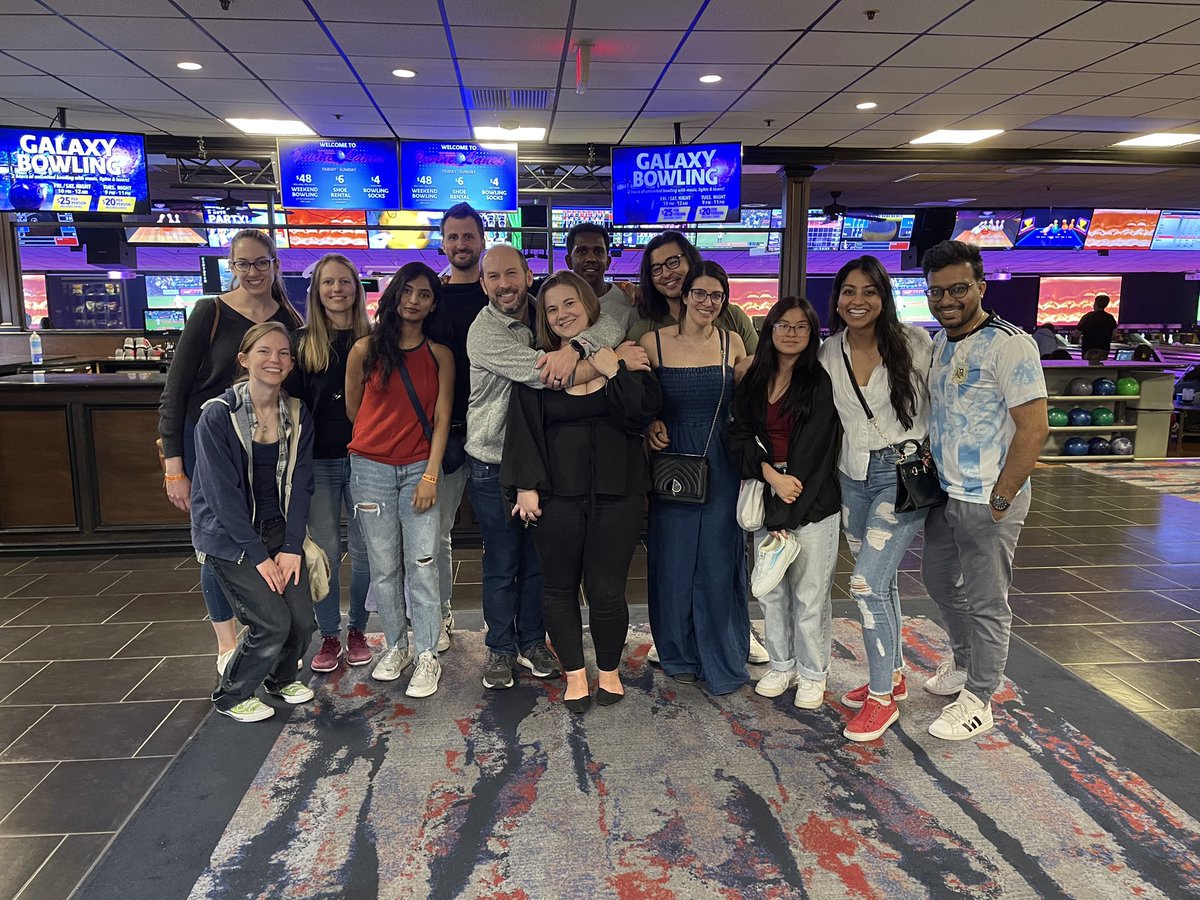 HalbrookLab's tweet photo. Bowling night 🎳 https://t.co/mVafehCbuE