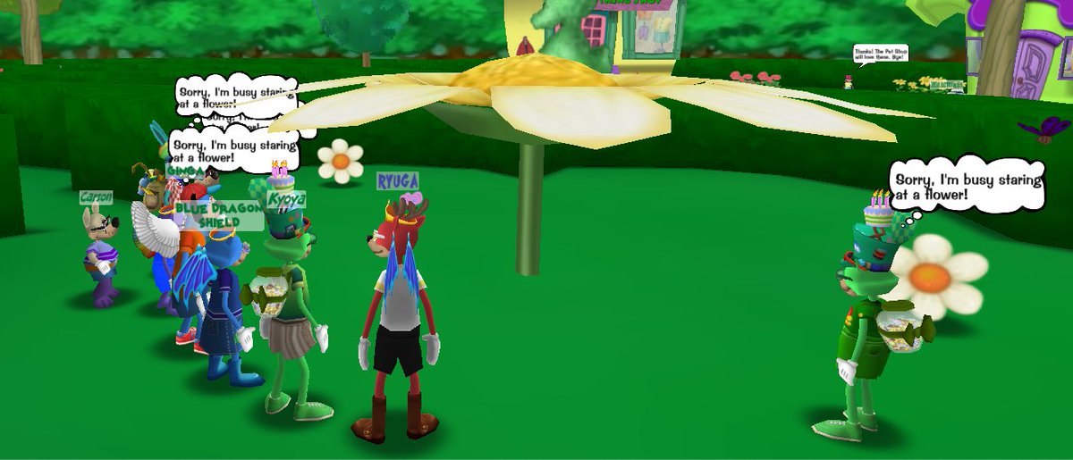 Madoya Tatemano on Twitter "Toontown Rewritten Flower Fest (beanfest)"