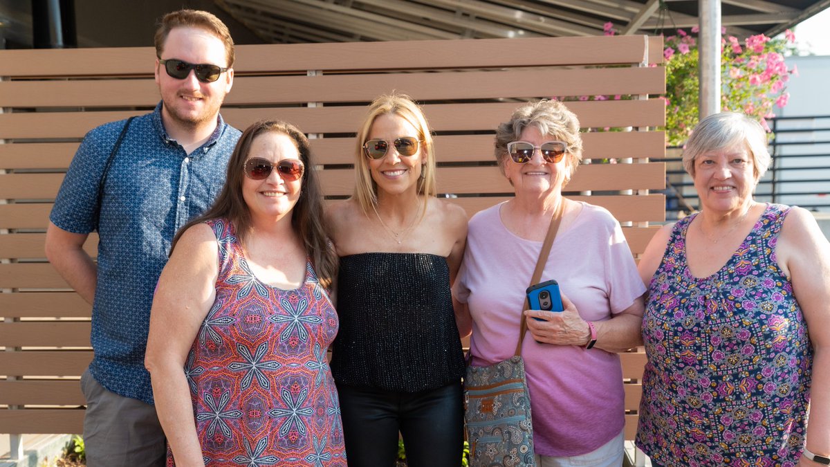 Annette, an Aurora Health Care patient, lost her hearing completely due to an autoimmune disease called granulomatosis with polyangiitis. Tonight, she got to meet Sheryl Crow thanks to our partnership with <a href="/Summerfest/">Summerfest</a>! 🎵

“I’ll never give up on music,” says Annette. “Never.”