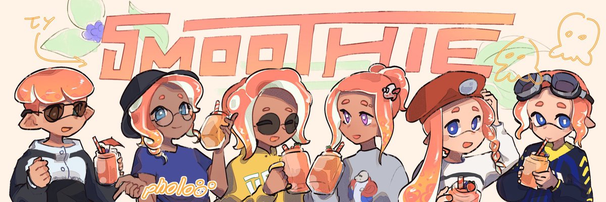 smoothie officially has a new banner! 😼 thank you so much to <a href="/pholooo/">pho</a>  for this amazing piece! please check them out!