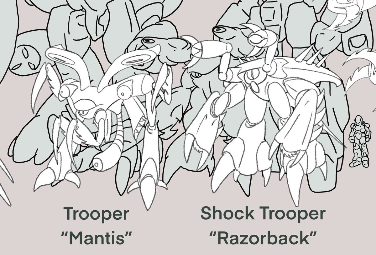 StevieMcMancake's tweet photo. Extracting lineart for Black Death Destroyers. I have a new found respect for these. The designs have grown on me. #robotech #invid https://t.co/Y5MgeomIp2