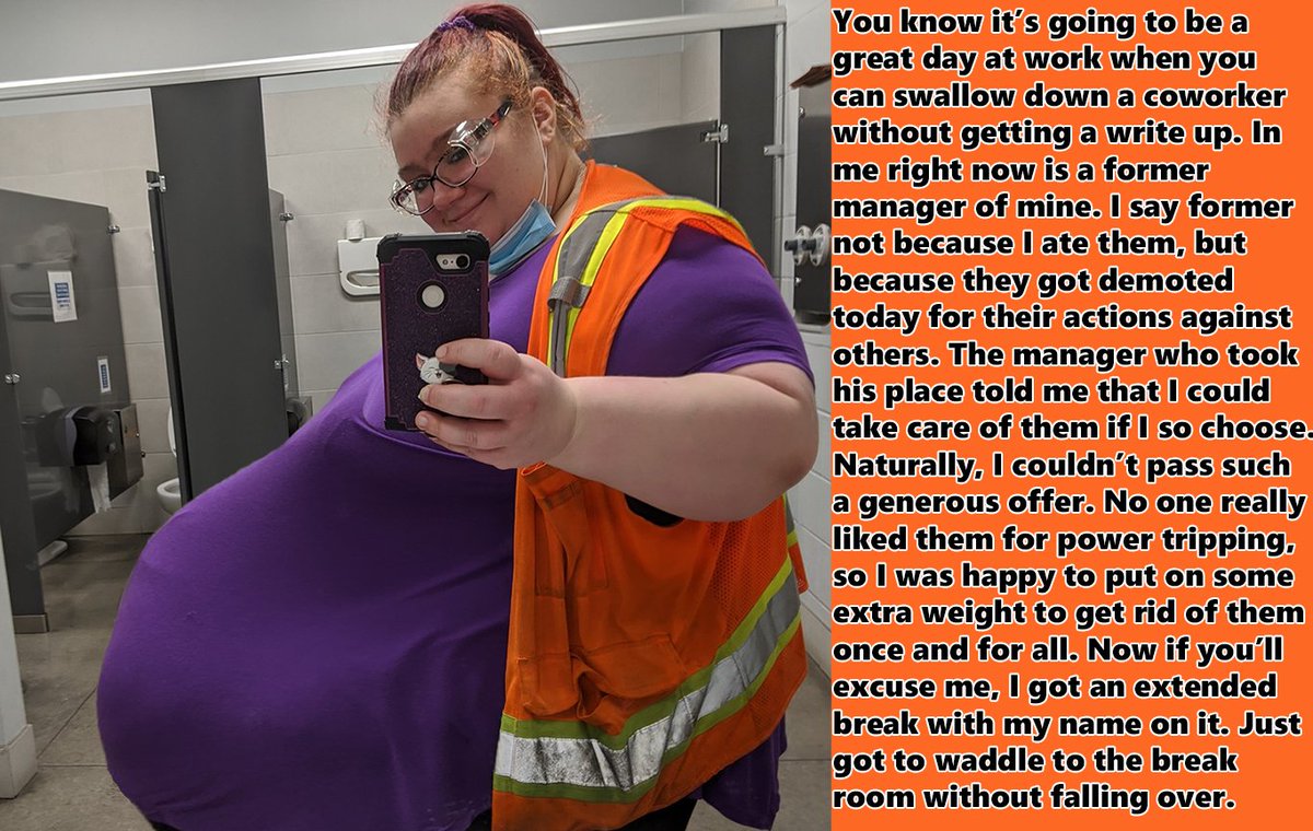 Cavepanda1's tweet photo. #bbw #ssbbw #vore #weightgain #expansion #bellyexpansion #samesize #captions #morphs
#bellymorphs #bbwmorph #ssbbwmorph https://t.co/4uWIyt0d9A