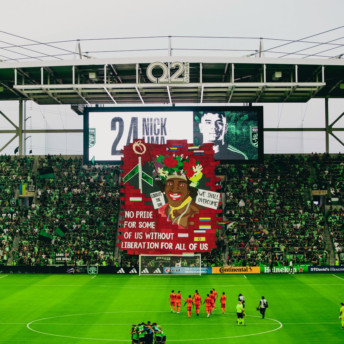 AustinFC's tweet photo. "No pride for some of us without liberation for all of us."

- Marsha P. Johnson https://t.co/MC3qTOLdL9