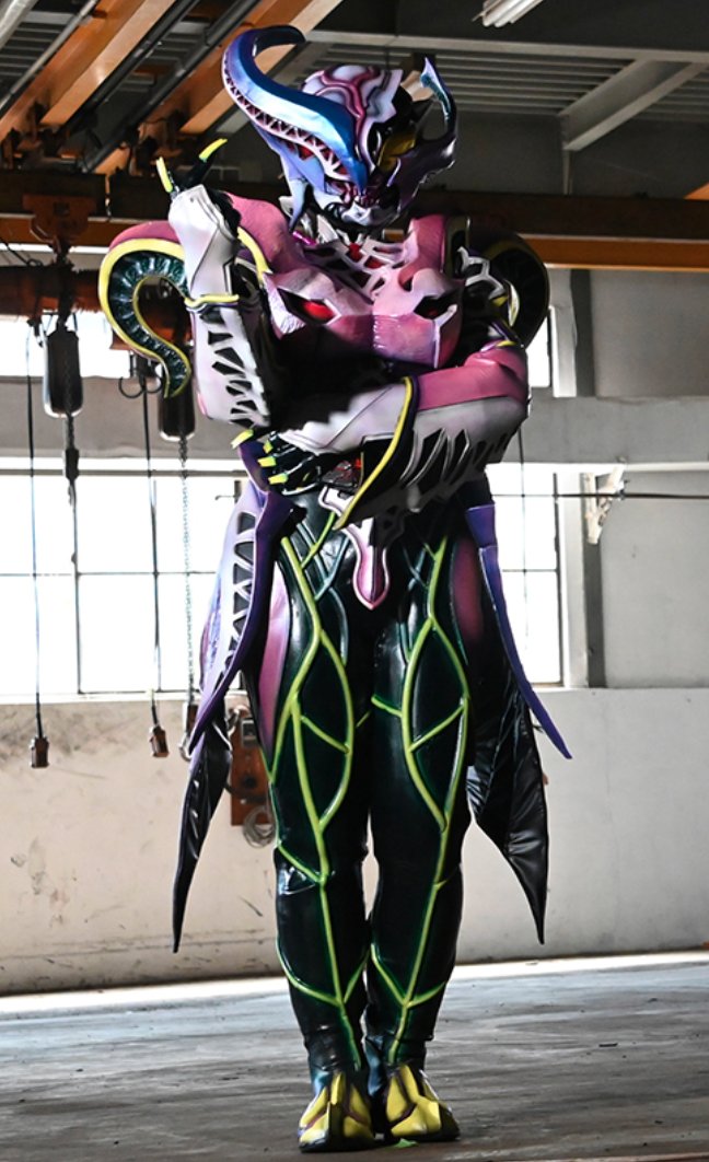 登場作品:仮面ライダーギーツ 変身アイテム:？？？ 変身者:ベロバ