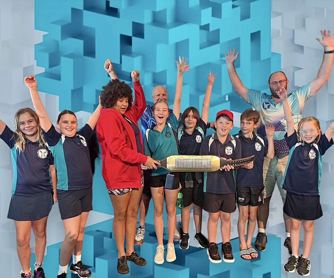 Magnetic Island State School won the Townsville #InnovationSports comp at @MTQ_Townsville! Huge thanks to students, parents & teachers for coming along! 🏆 
A big thank you to Delivery Partner @qldmuseum @WSFBrisbane & Foundation Partners @apexhosting & Alfex Laser #stem #esports