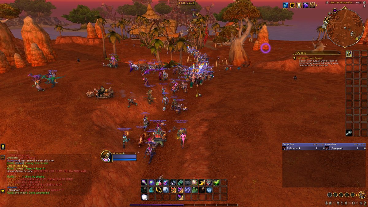 tossjursalad's tweet photo. Troll Run was a success! Happy Pride! #Warcraft #Pride #TrollRun2023 https://t.co/EsdgGXLpBa