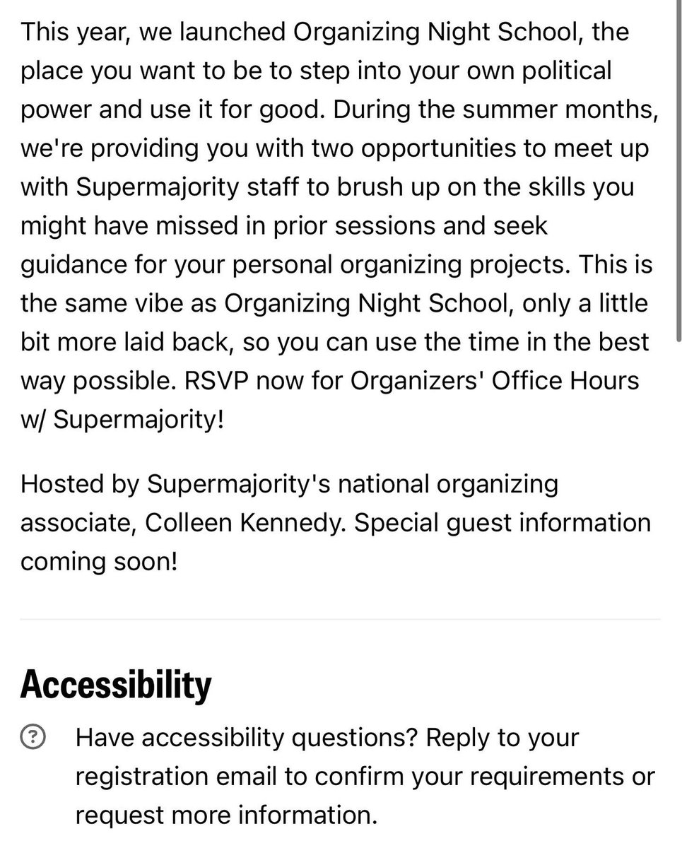 DelcoResists's tweet photo. Step into your power to help protect reproductive rights by joining Organizing Night School hosted by Supermajority’s national organizing associate, Colleen Kennedy. https://t.co/cwACvB7Sbc