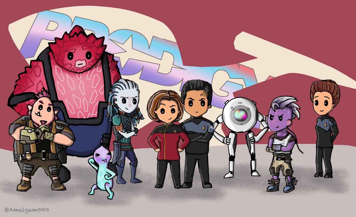 Amalgam000_JC's tweet photo. That's a badass set of characters right there! The Powers That Be should know better than to mess with them (and with their fans...) ππβ€οΈ @TrekProdigyRoom
#SaveStarTrekProdigy #StarTrekProdigy #StarTrek #ProdigyFanArt #ILoveTheseGuysSoMuch #CartoonProdigy #WeStandByProdigy https://t.co/y5OHWhRDe1