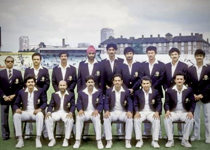 YUVSTRONG12's tweet photo. They did it first! 🏆 

A team of legends who defied expectations with their courage and conviction. 

Congratulations on #40Years to that great day and thank you for an unforgettable journey that paved the way for countless dreams. 

#1983WorldCup 🇮🇳 @BCCI https://t.co/lbxh9qVUP7