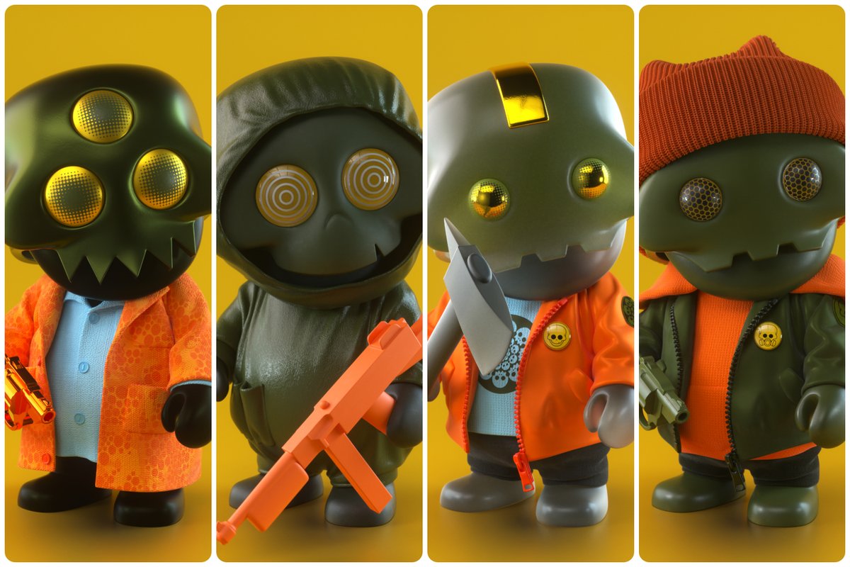 squadts_com's tweet image. 26 carefully handcrafted palettes, with 60,000 combinations PER palette, for a total of over a MILLION different possible chromatic results... 

#notafkntoy