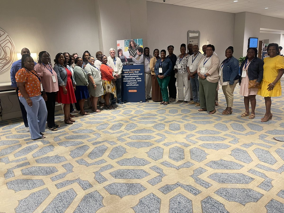 It was great learning with the Orangeburg County School District Team at the NIET summer conference! This team is always working for children! #OneOCSD