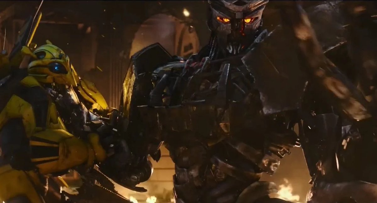 Yo that slapped Ngl. Peter Dinklage as Scourge was an insane good cast. Did a good job at showing Optimus Prime’s desperation to be a good leader and protect his family. Third act was cool af. Some outlandish things but the positives had me enjoying most of it. https://t.co/f42mslmbI0 https://t.co/Cheo6Ra2oE