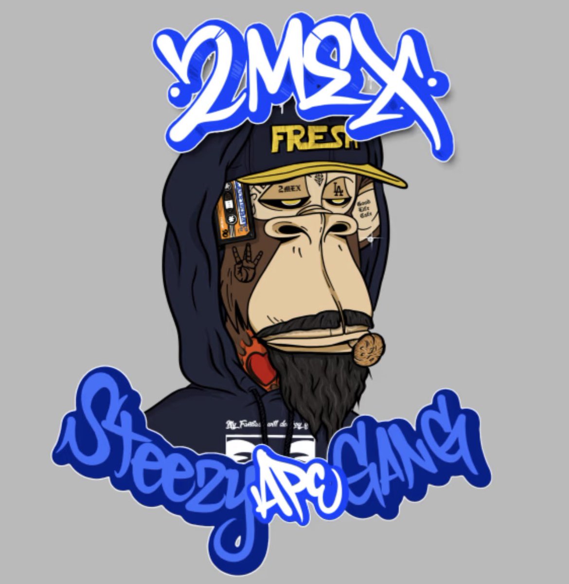 Just scooped a copy of my brother  Masch’s  <a href="/1117BHD/">MasCH 🦍</a> x  2MEX collabo presented by @StzyRecords 

For the OG underground hip-hop lovers, this track hits hard AF. 

Plu s you get a free dope STZY X 2MEX tee.

Check it. 🥃